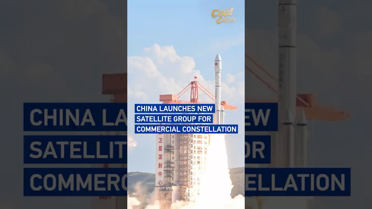 Watch: China launches new satellite group for commercial constellation