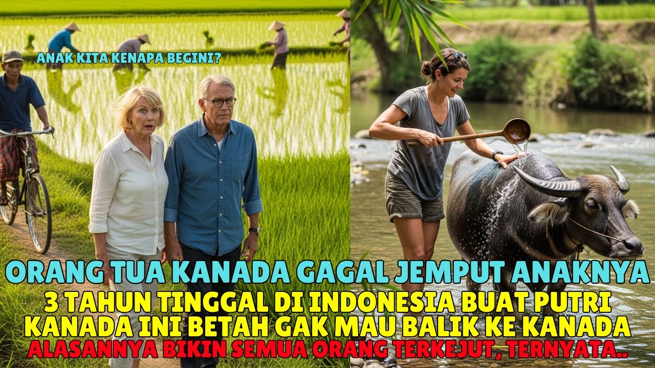 3 Tahun di Indonesia, Putri Ini Tak Mau Pulang ke Kanada — Orang Tuanya Shock Saat Tahu Alasannya