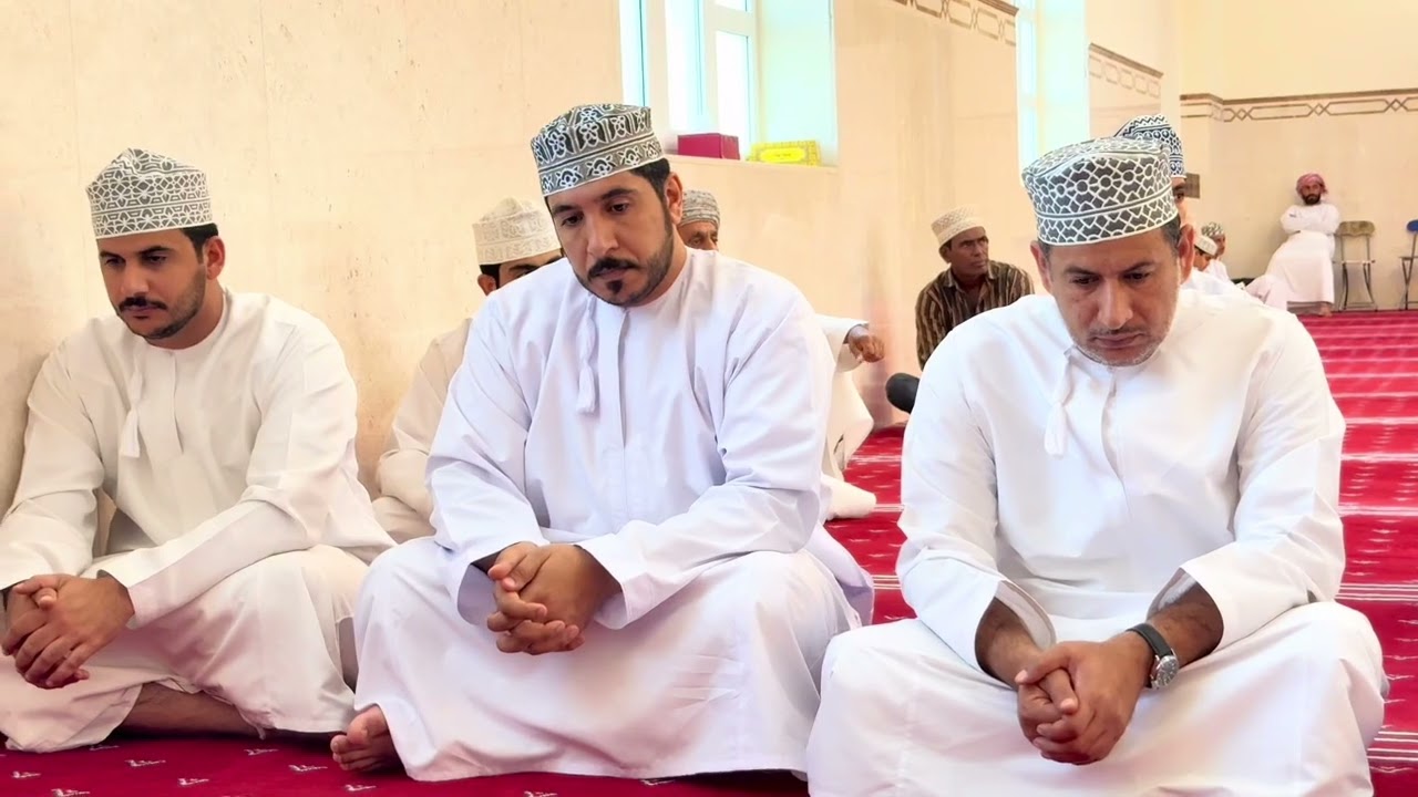 محاضرة دينية بعنوان الصوم ومعيار قبوله في جامع بلدة النجيد يقدمها الفاضل ناصر بن صقر الكلباني 