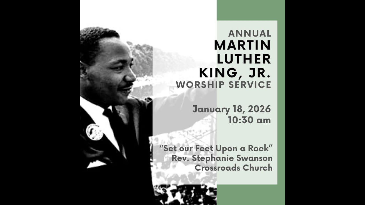 Sunday, January 18, 2026 Worship Service