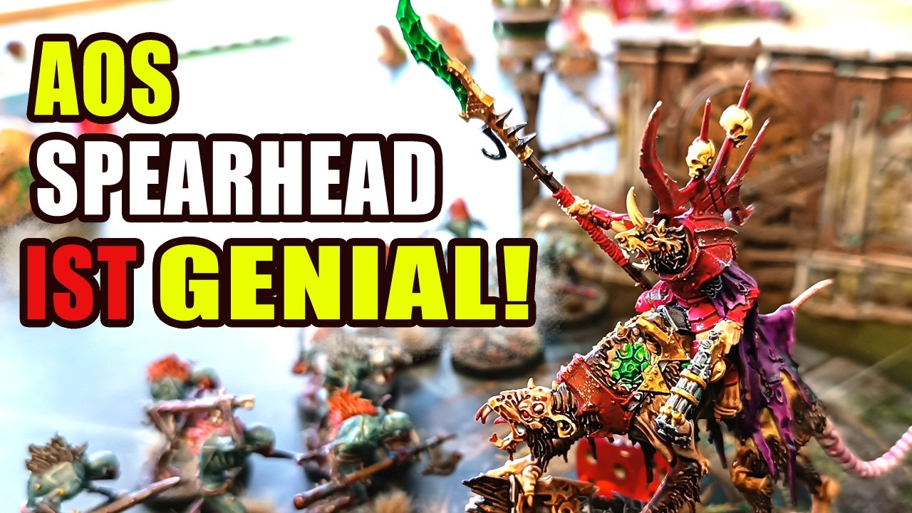 So spielt man Age of Sigmar Spearhead – Skaven vs Flesheater Courts (Erstes Spiel & Eindrücke)