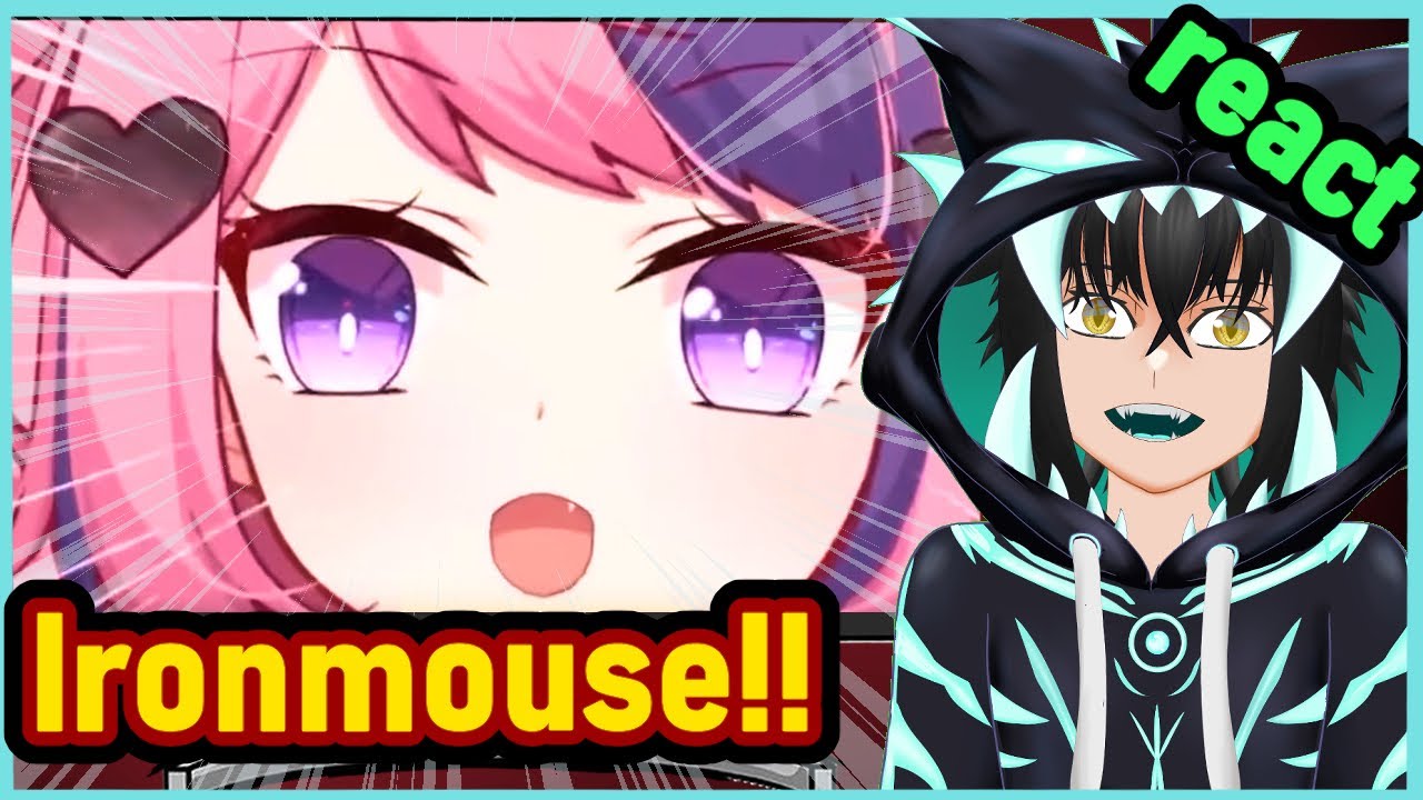 Ironmouse the Queen of Vtubing!!   |  Yuu reacts to : [ How a Bubble Girl Became the #1 VTuber ]