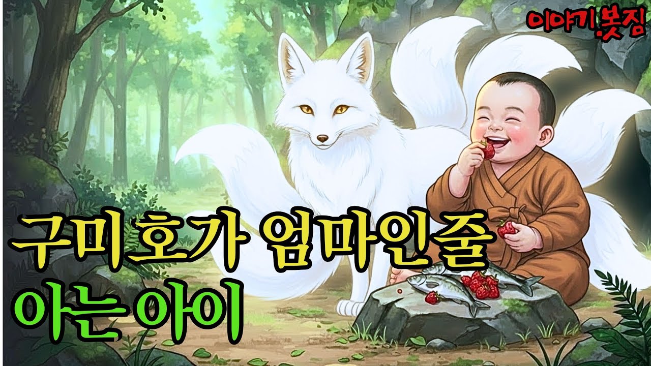 구미호를 어미인줄 아는 아이의 놀라운 신분 |야담|전설|옛날이야기|사연