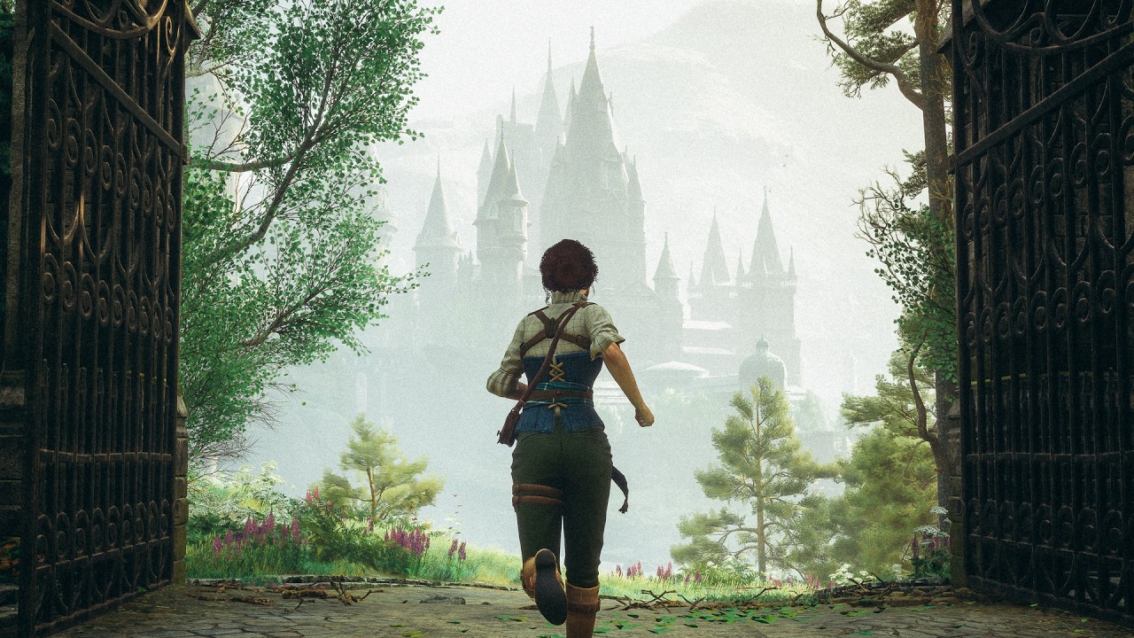 Spring Morning Run Around Hogwarts - Treadmill Run Along
