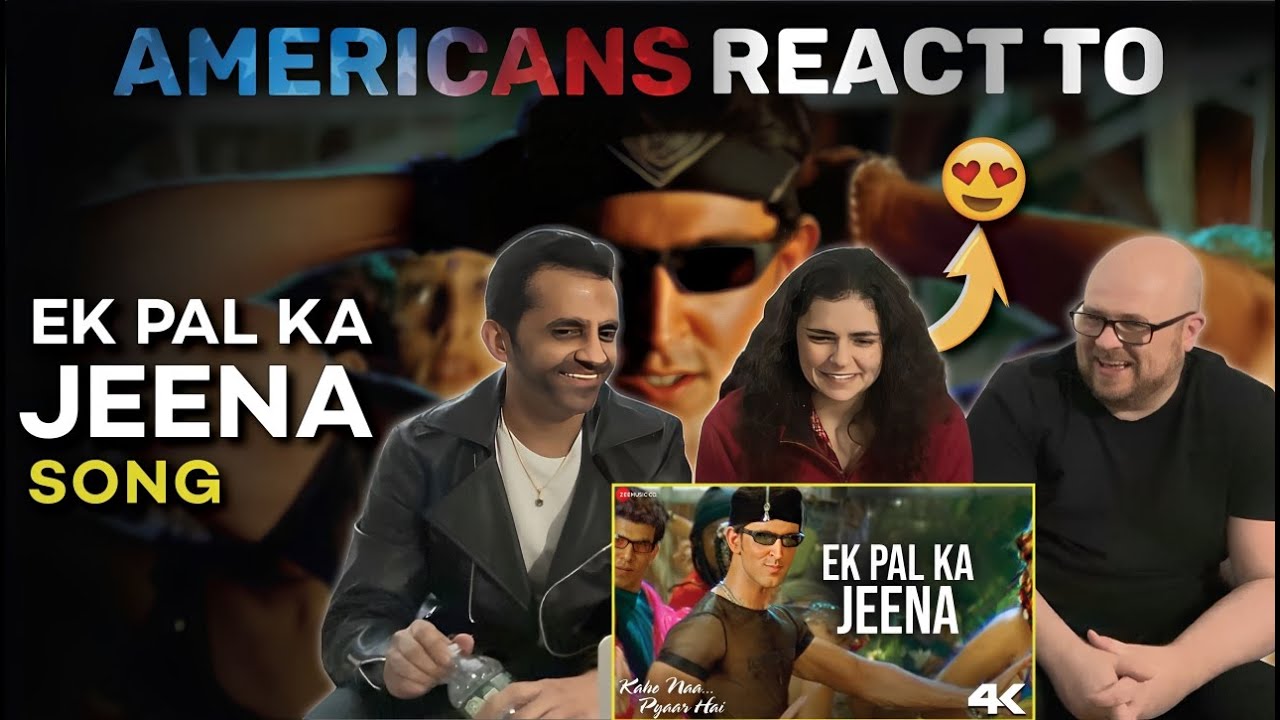 Ek Pal Ka Jeena Song Reaction By New Yorkers | Kaho Naa Pyaar Hai | Hrithik Roshan & Ameesha Patel