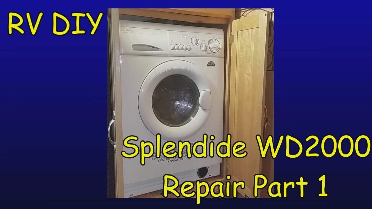 RV DIY Washing Machine Repair - Part 1