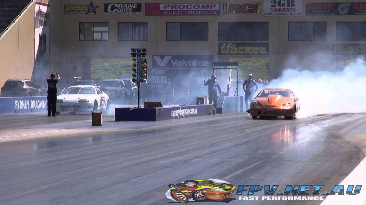 JOE SIGNORELLI GAS MOTORSPORT 2JZ POWERED CELICA 6.43 @ 220 MPH SYDNEY DRAGWAY 14.9.2013
