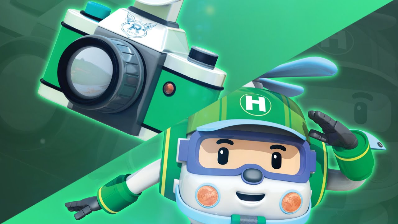 Cámara de Hely│Juego de Herramientas de rescate│Robocar POLI TV español