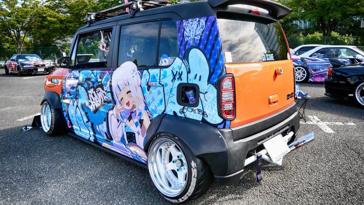 スズキ・ハスラー SUZUKI HUSTLER Custom Car 痛車 Gawr Gura