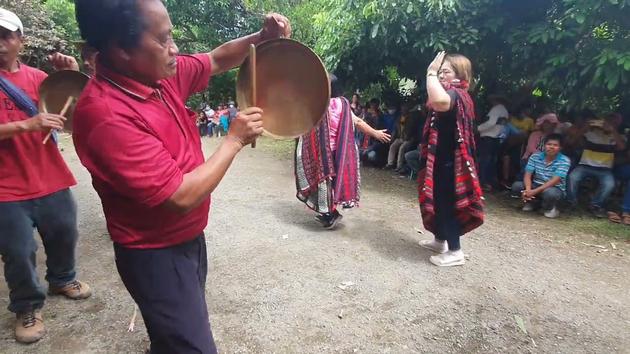 Dance representing the dead ancestors,  Benguet style,  Philippines