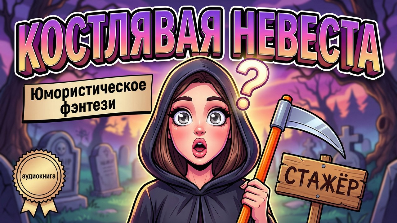 АУДИОКНИГА - КОСТЛЯВАЯ НЕВЕСТА | ЮМОРИСТИЧЕСКОЕ ФЭНТЕЗИ