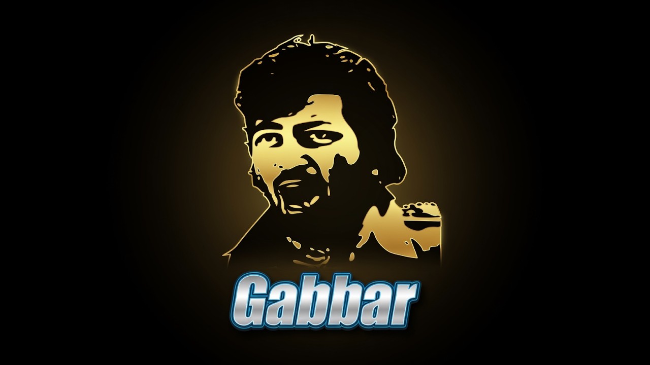 Gabbar | SP Remix | Sholay | Bollywood Techno | Visualizer