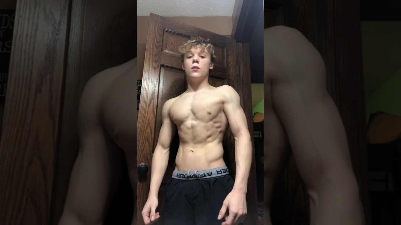 Amazing Teen 15yo Physique Ripped Aesthetic Muscle