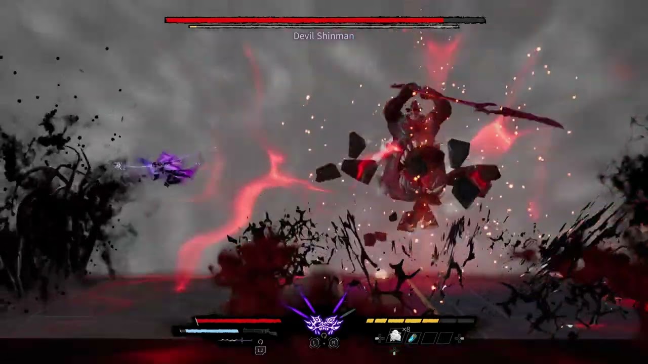 Devil Shinman Boss level 9 Hard NO DAMAGE The Devil Within Satgat Ps 5.