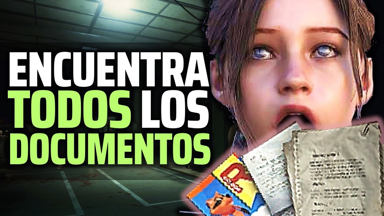 RESIDENT EVIL 2 REMAKE | LOCALIZACIÓN TODOS LOS DOCUMENTOS y ARCHIVOS | TROFEO BIBLIOTECARIO