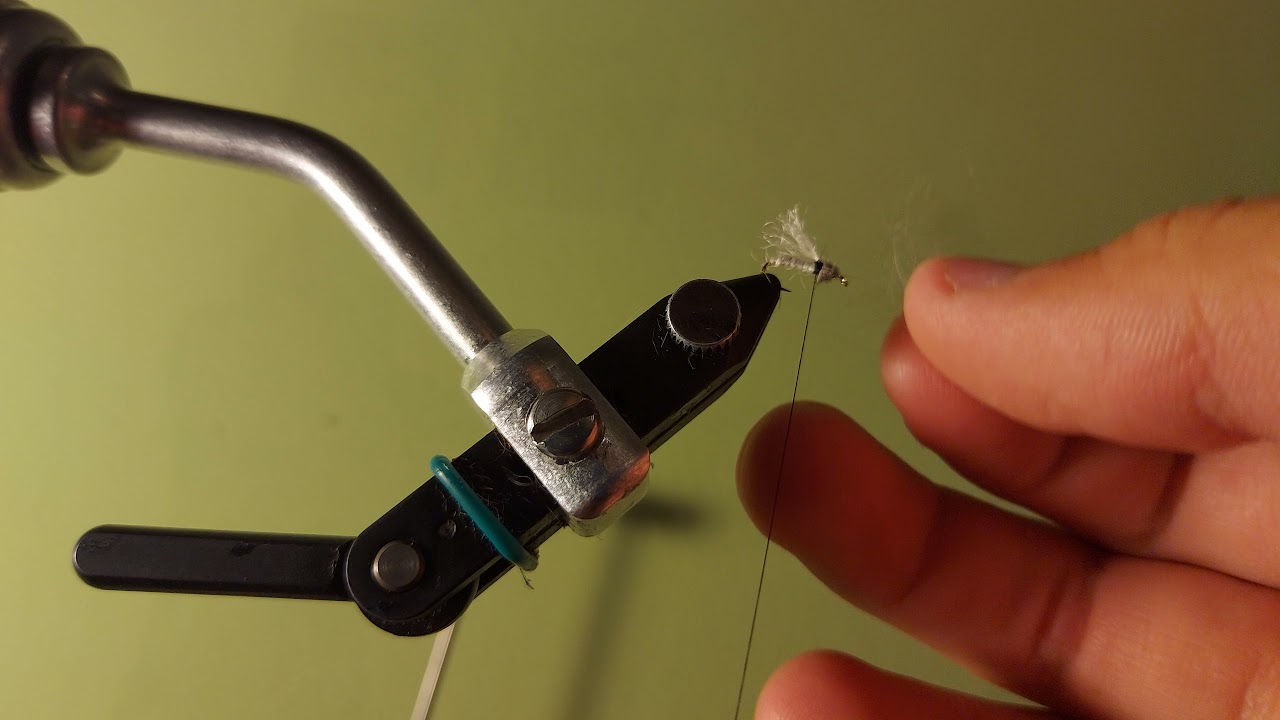 Tying A Sheep's Wool Caddis With A Shellback In 4K