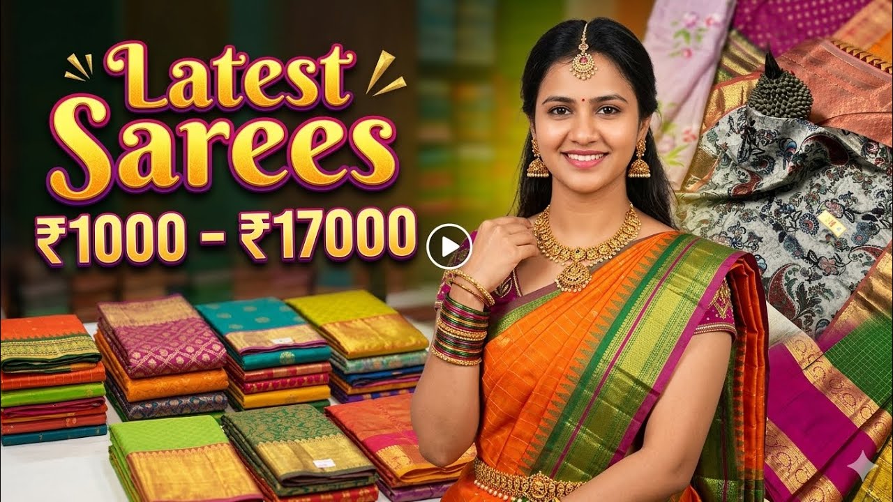 Latest Sarees ₹1000–₹17000 | Bridal & Party Wear #sarees