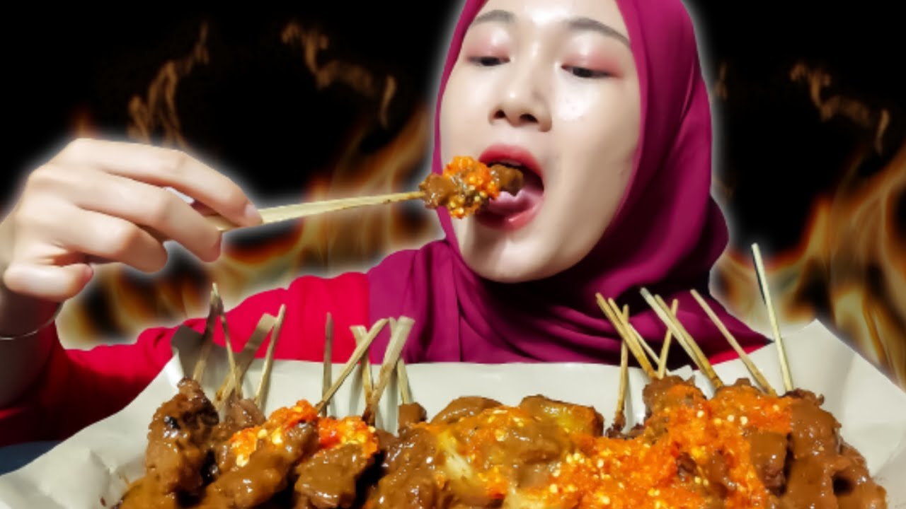 #55 REQUEST DUEL SATE AYAM vs SATE KAMBING SIRAM SAMBEL RAWIT