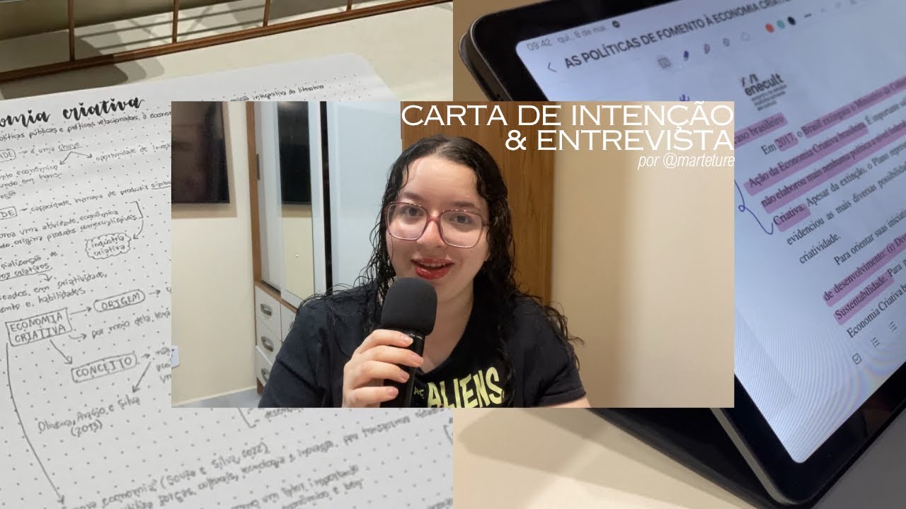 carta de intenção & entrevista do mestrado ୨ৎ como é?