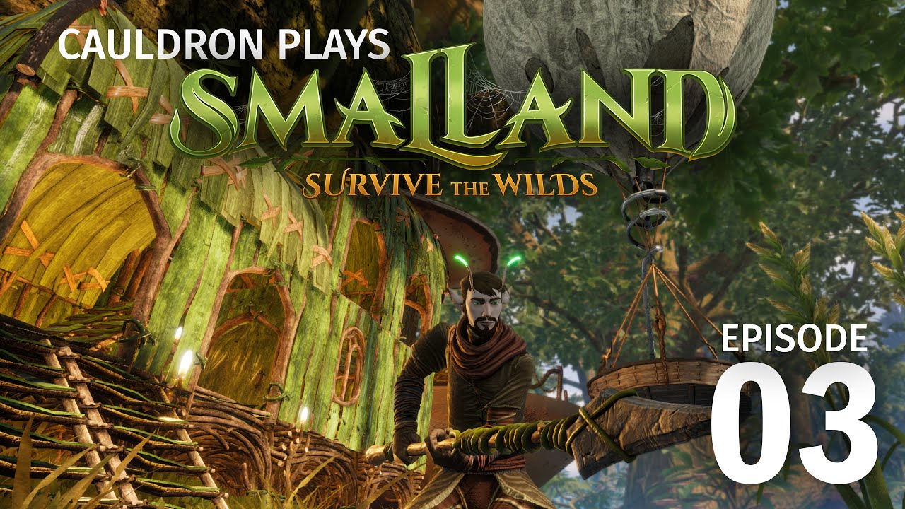 Claiming our First Great Tree! // Cauldron Plays Smalland // Episode 3