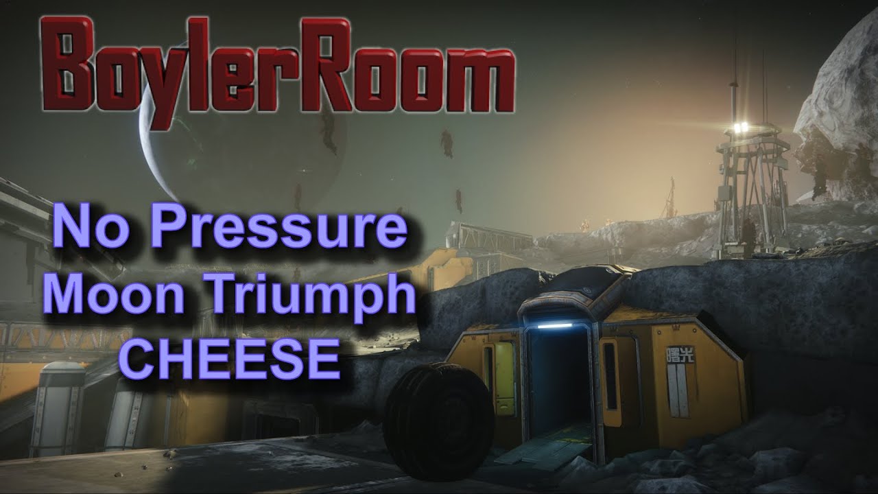 Destiny 2 - No Pressure Triumph Cheese - Tire Game Perfect Score