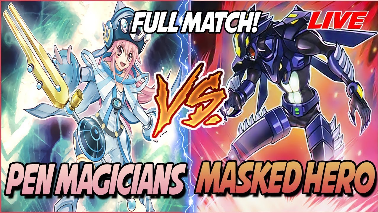 YuGiOh Live Duel: Pendulum Magician vs Masked Hero! |Insane Match With Hidden Meta Decks!|