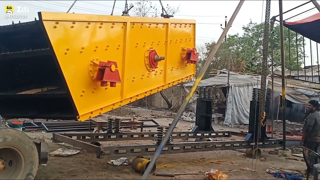 vibrator screen 18-5 -setting