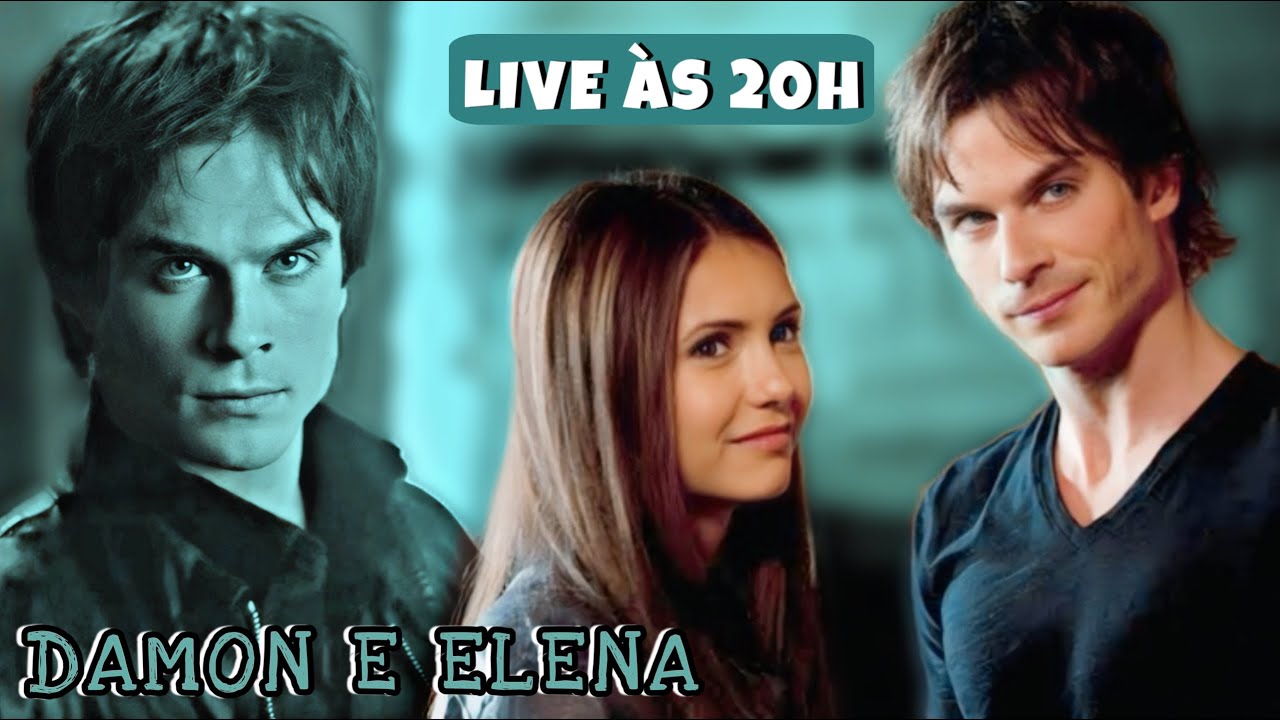 A HISTÓRIA DE DAMON E ELENA - Parte 1  (React ao vivo)