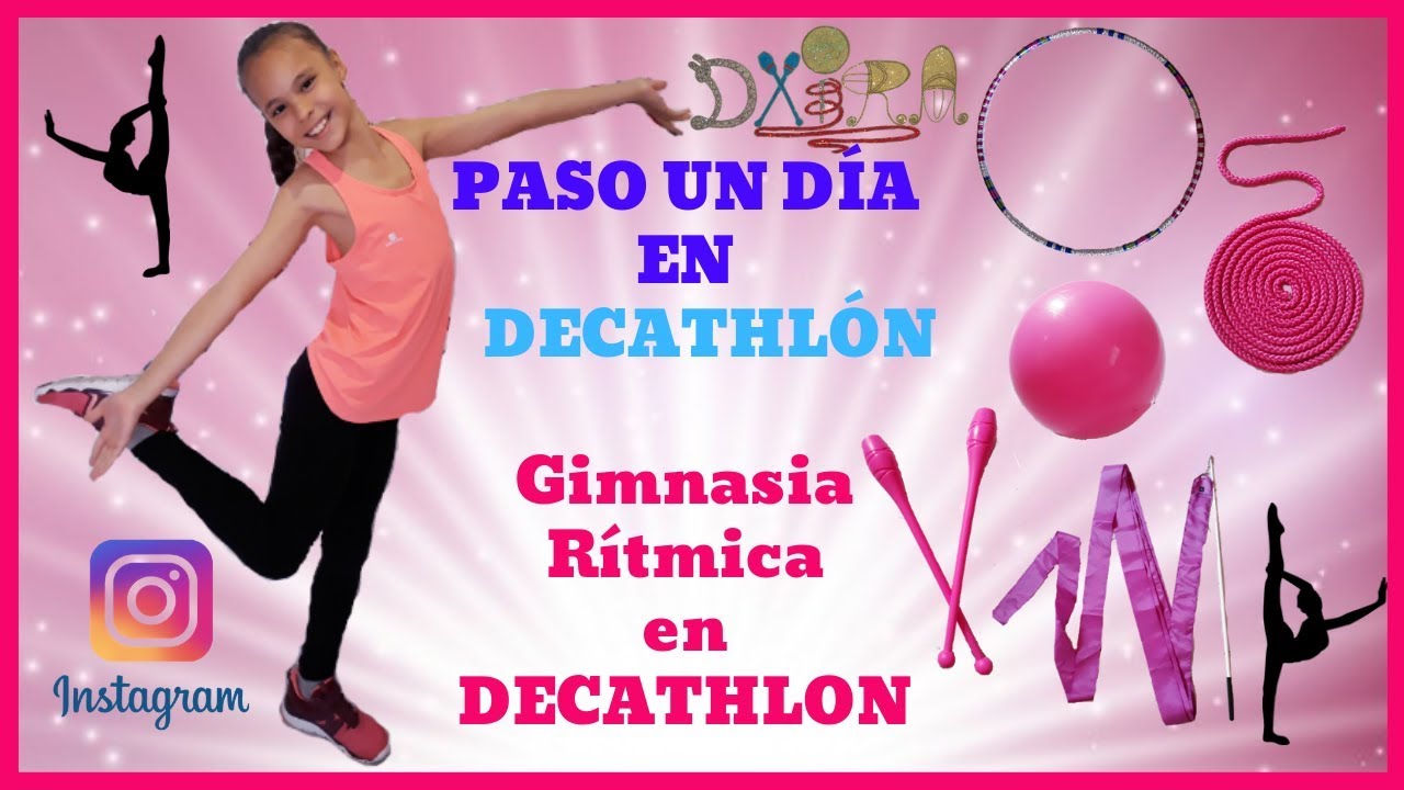 GIMNASIA RÍTMICA EN DECATHLON🏅VLOG 💖 APARATOS DE GIMNASIA RÍTMICA EN DECATHLON🌟