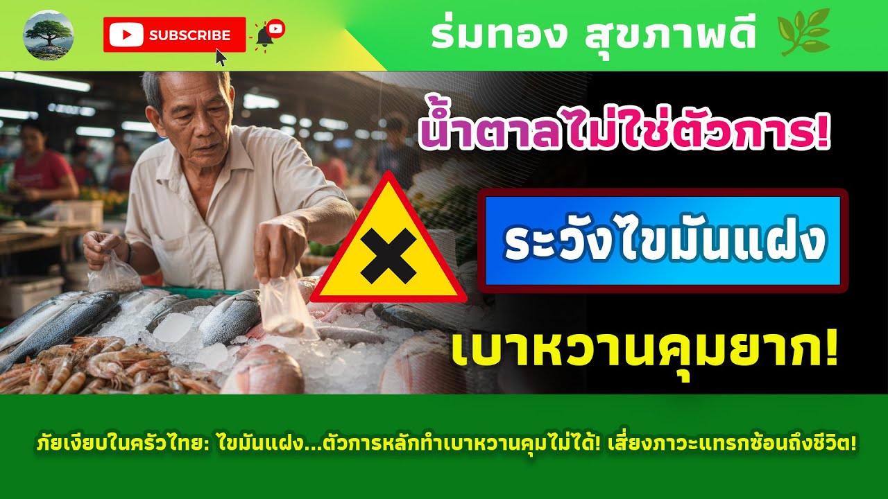 เบาหวานคุมอยู่! เคล็ดลับจากครัวไทย | ร่มทอง สุขภาพดี
