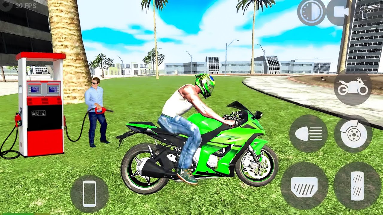 Indian Bikes Driving Game 3D - ZX10R Bike Driving Games - Android Gameplay