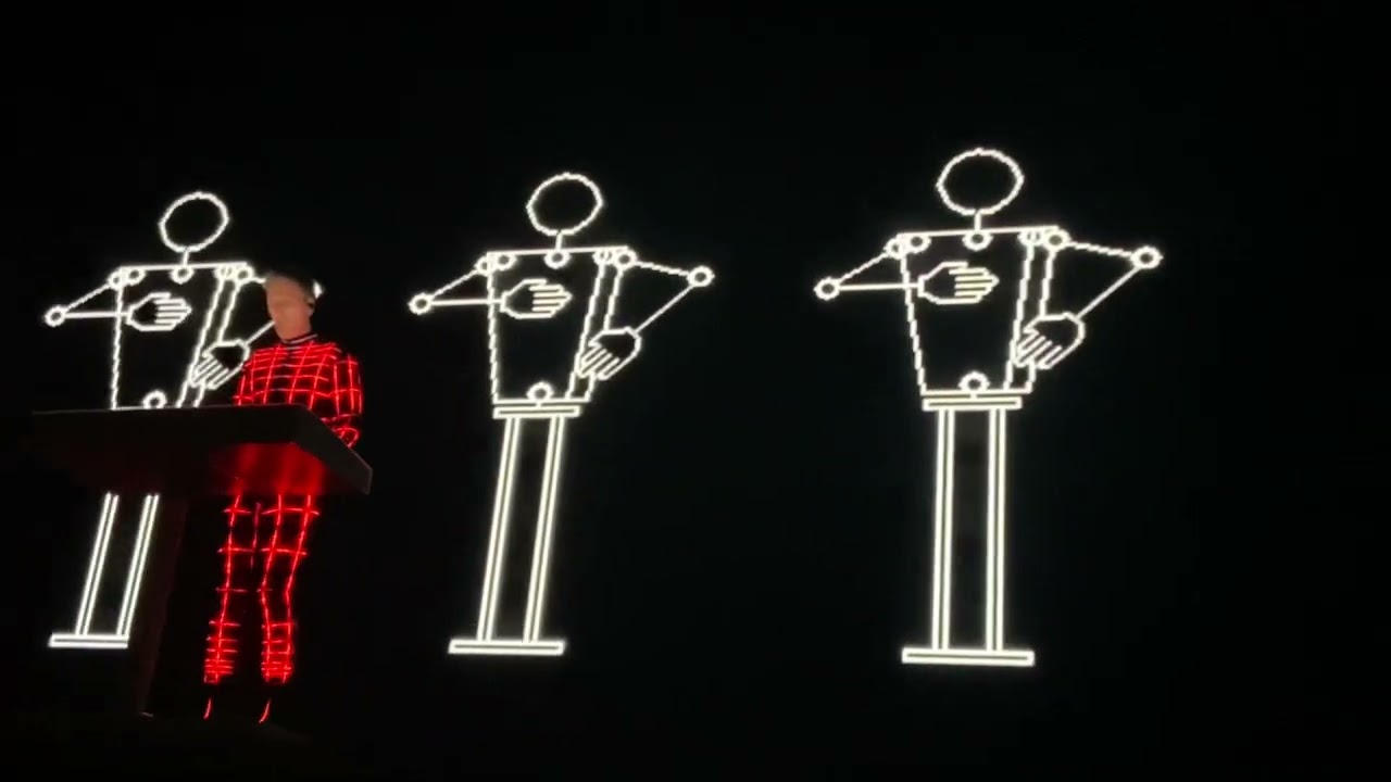 The Robots- Kraftwerk, Movistar Arena Argentina 23/05/23