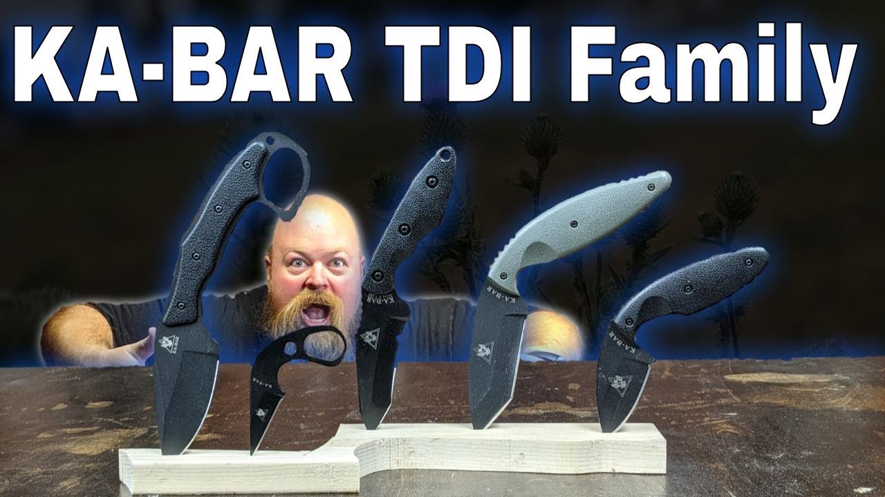 Моя коллекция KA-BAR TDI | EDC