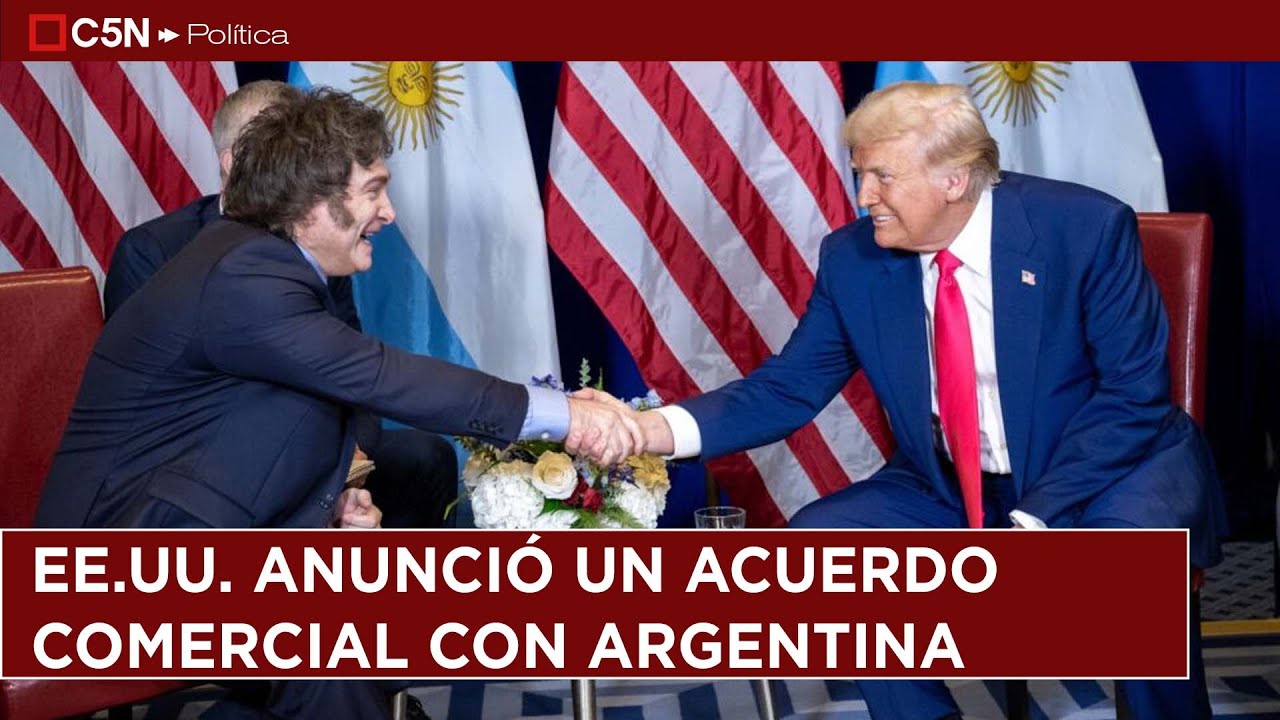 ESTADOS UNIDOS ANUNCI&Oacute; un ACUERDO COMERCIAL con ARGENTINA