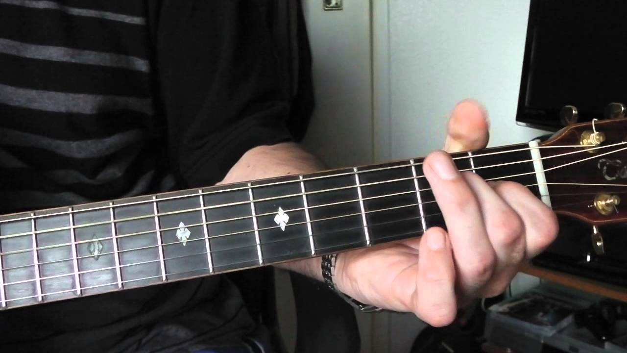 Play 'Speed of Sound' by Chris Bell. Part 2. The chords and tuning explained