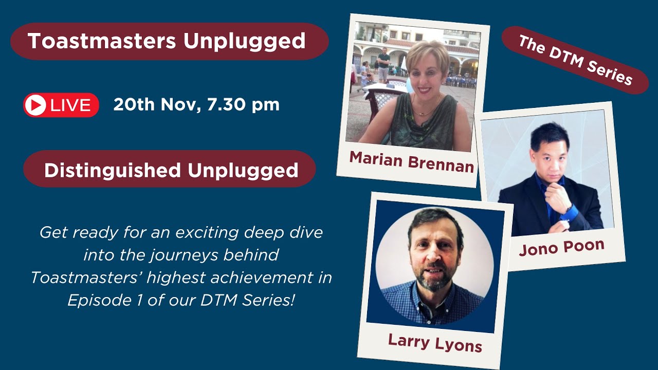 Toastmasters Unlugged