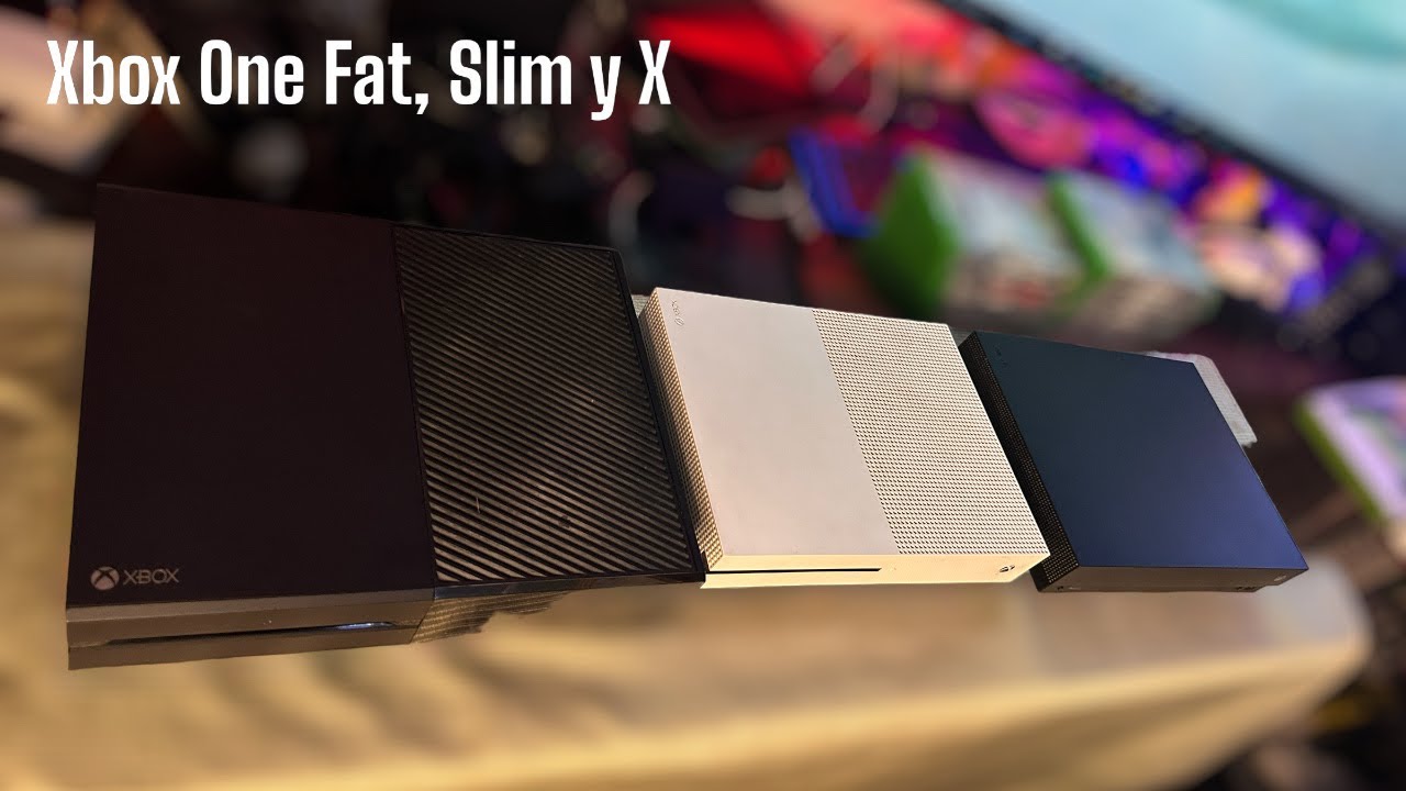 Xbox One Fat vs Xbox One S vs Xbox One X / análisis Gamer