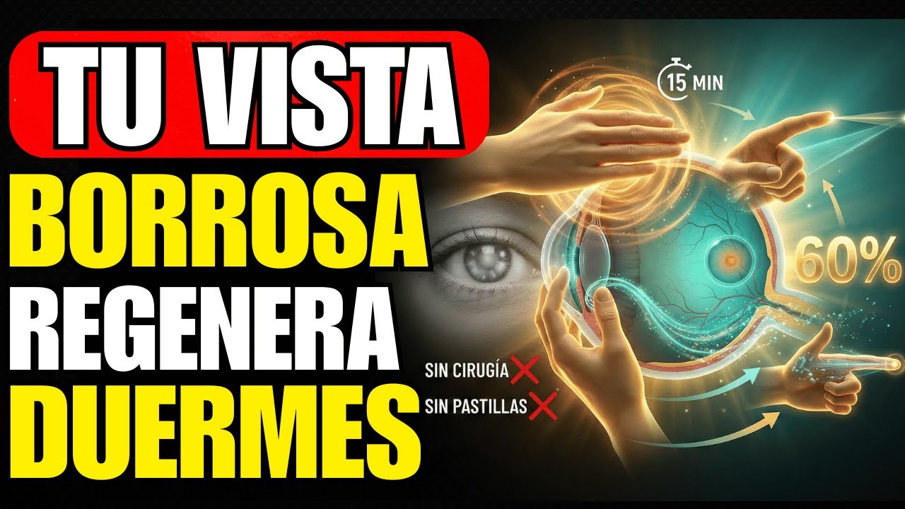 ¡URGENTE! Estos 6 Ejercicios Protegen tu Mácula y Mejoran tu Vista Borrosa