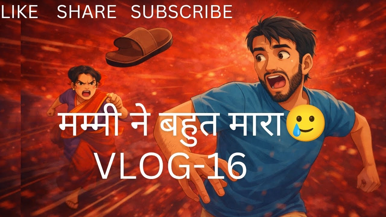 Vlog-16 | Mummy Ne Bina Vajah Mara😭 | #trending #funny #viral #viralvideo #new #vlog #food #comedy 