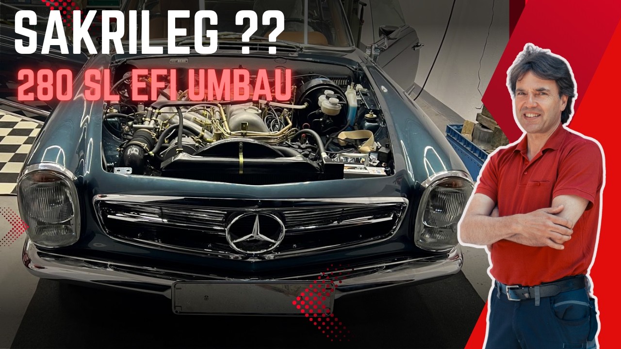 Mercedes Oldtimer Umbau auf elektronische Einspritzung