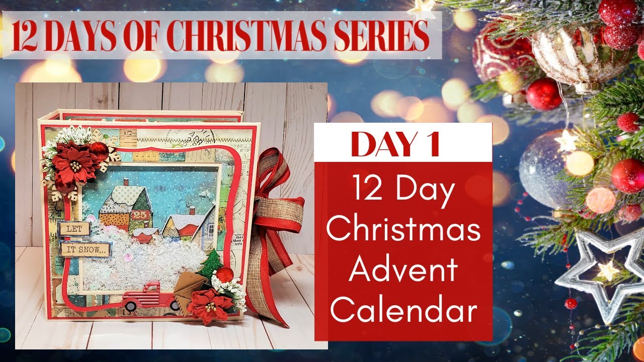 12 DAYS OF CHRISTMAS SERIES | DAY 1 | 12 DAY CHRISTMAS ADVENT CALENDAR | ASC & MYSCRAPHICK DTP