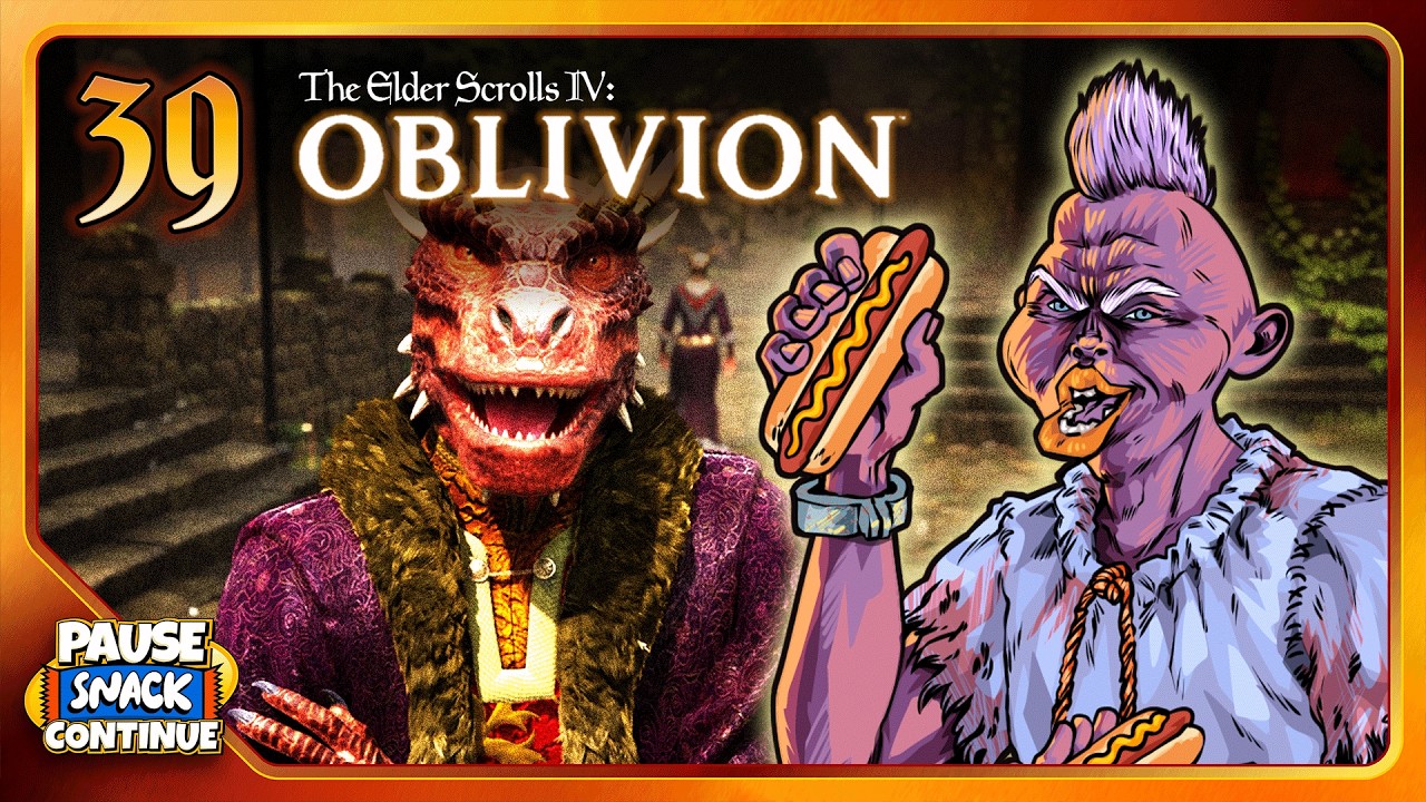 The Elder Scrolls IV: Oblivion – Ep. 39: Peeling of Feace | Pause Snack Continue