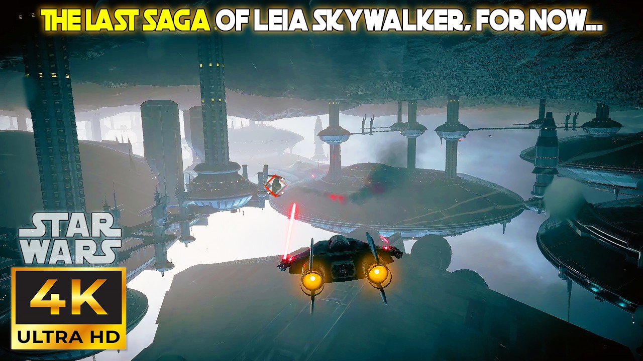 The Last Saga of Leia Skywalker | Star Wars Battlefront 2 | Starfighter Assault [PC 4K]