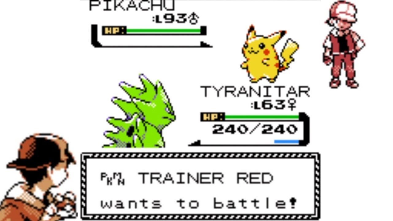 Pok&eacute;mon Crystal Legacy Vs. RED
