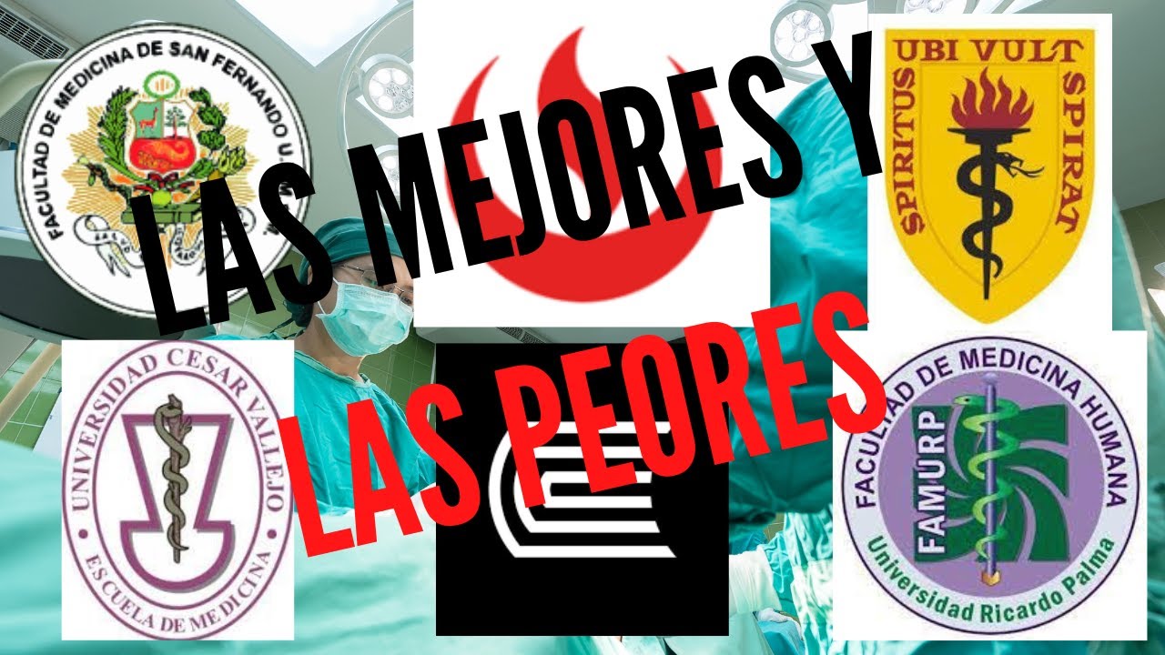 ENAM: Ranking de Facultades de Medicina UPC UCV San Marcos UCS Cayetano Villarreal