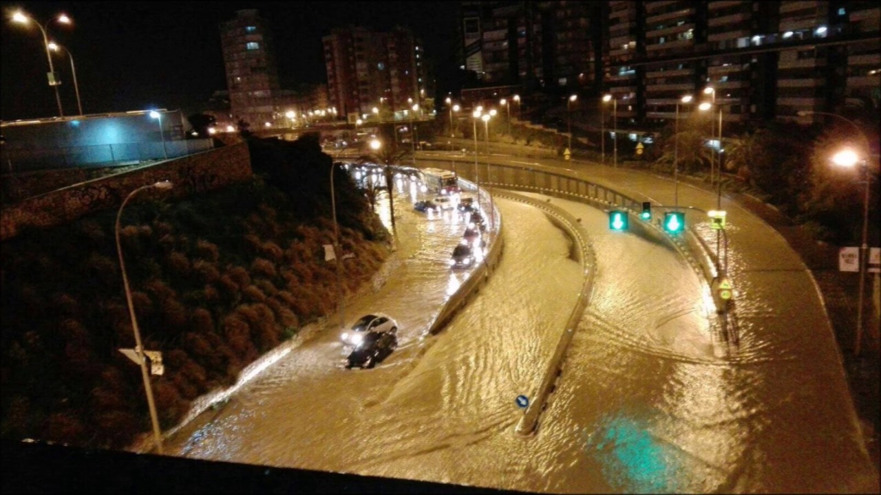 Tormenta en Playa San Juan 13 de marzo de 2017