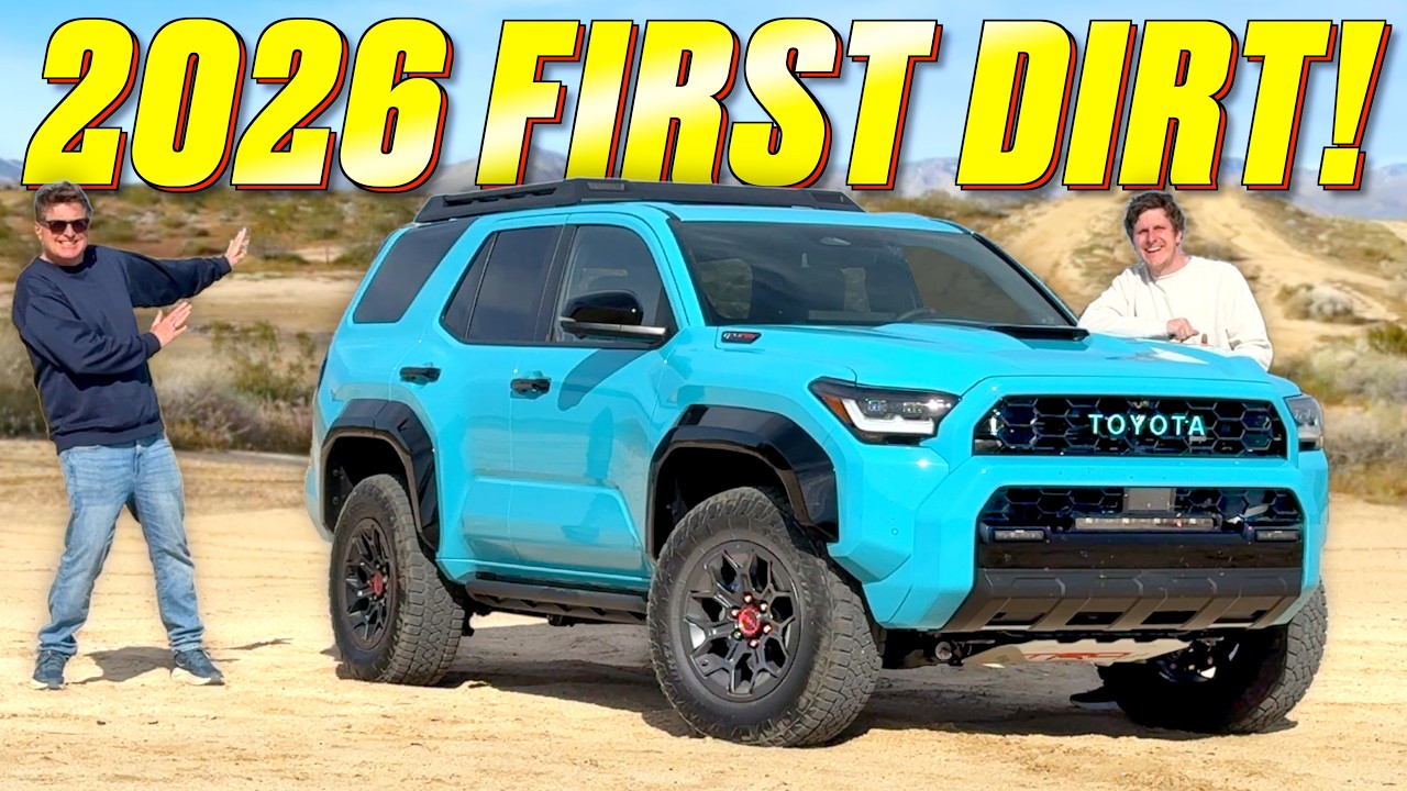 The 2026 Toyota 4Runner TRD Pro is the BOLDEST Off-Roader of the Year!
