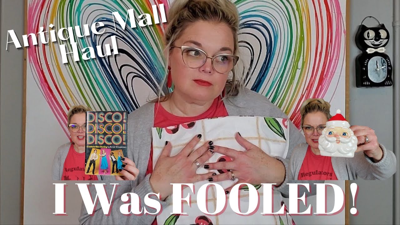 I WAS FOOLED!! | Antique Mall Haul | Vintage Christmas, Ephemera and MORE