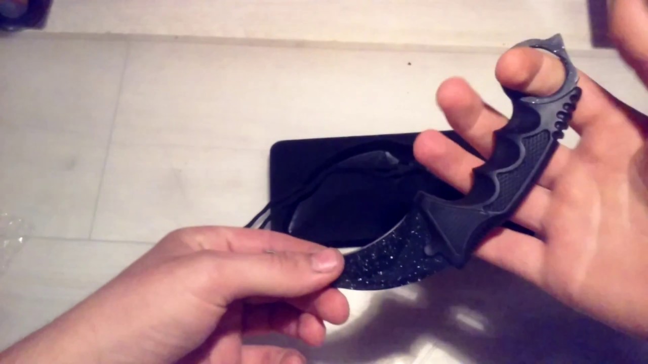 Unboxing Noża Karambit CS:GO Dark Sky