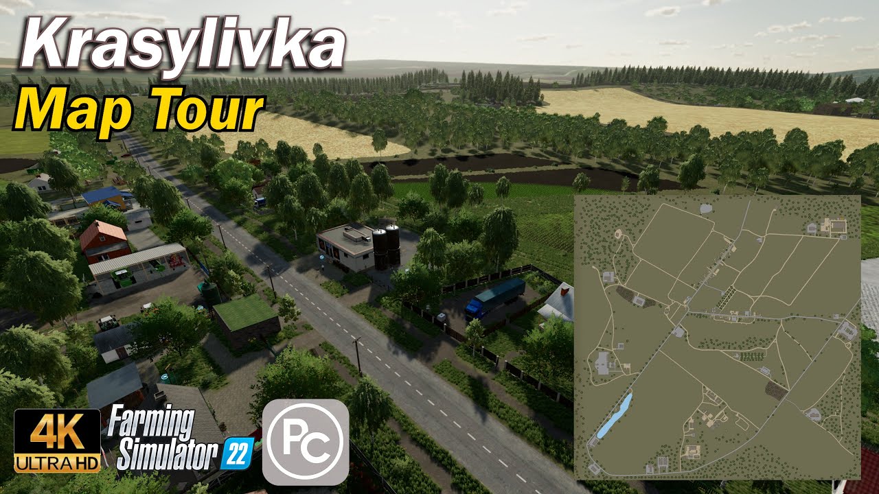 Krasylivka | Map Tour | Farming Simulator 22